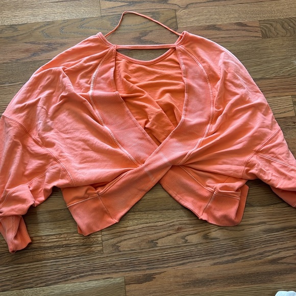 Free people open back long sleeve - Picture 2 of 3